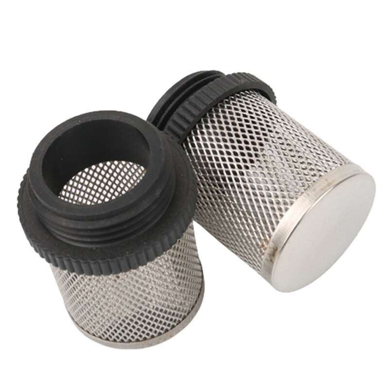 20/25/32/40/50/63mm 304 Stainless Filter For Garden Irrigation Aquarium Water Pump Fillter Plastic Male Thread Filter