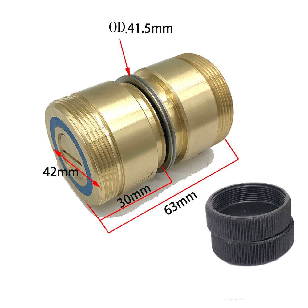 Brass Seat Pulley Rooler 529(OD42*L63mm) Guide Wheel Assembly for EDM Wire Cut Machine