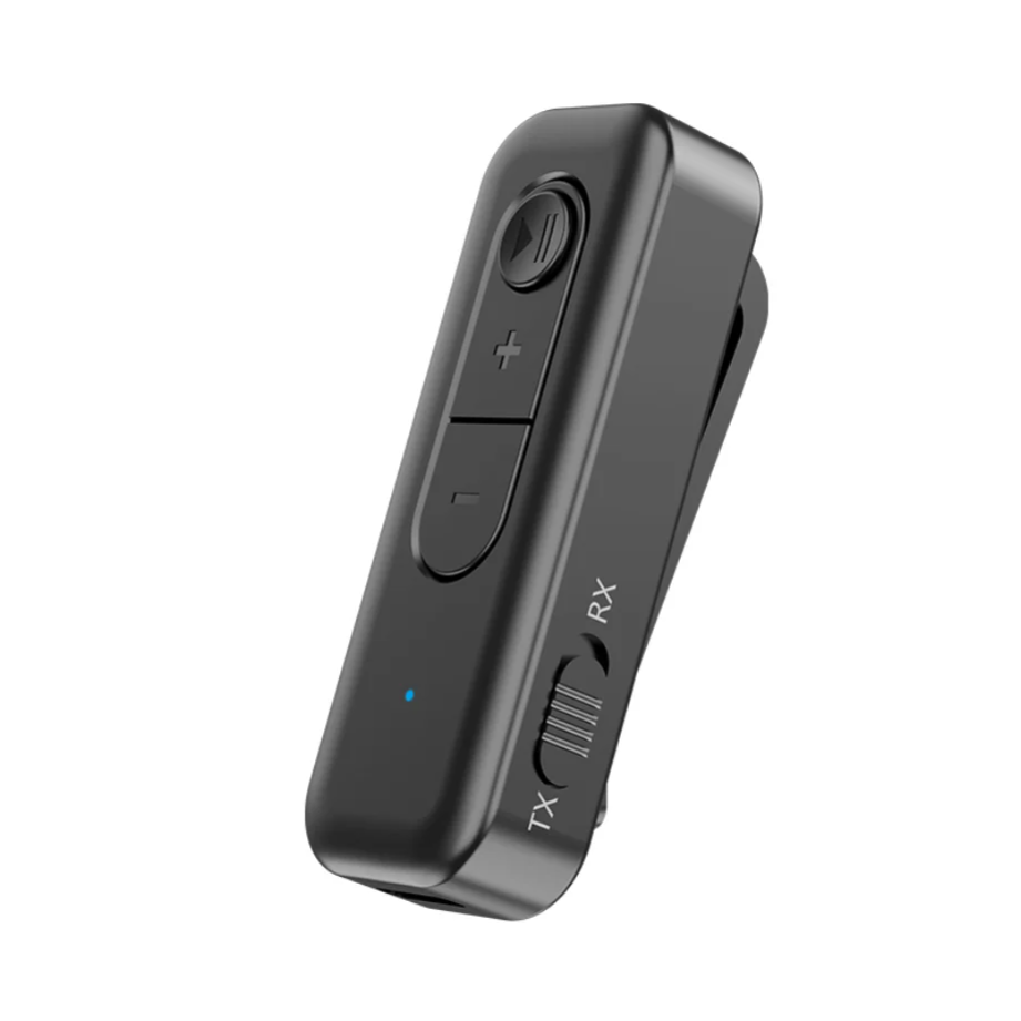 Bluetooth 5.3 Stereo Zender Ontvanger 2 in 1 Auto Bluetooth Adapter Draadloze 3,5 mm Aux Jack Adapter Carkit Mic Hoofdtelefoon: Default Title