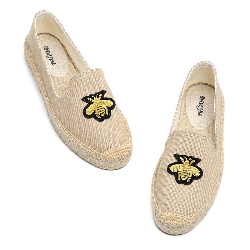 Espadrille à plate-forme sans lacet printemps pour femme: Nude / 7