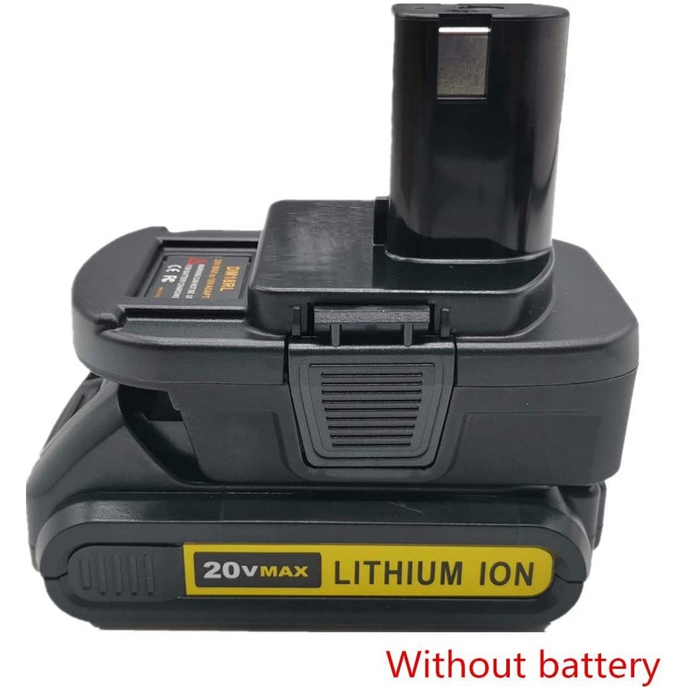 Batteriadapter 3 a dewalt/milwaukee usb power laddningsadapter omvandlare för makita adapter till ryobi 18v verktyg li-ion batteri 7