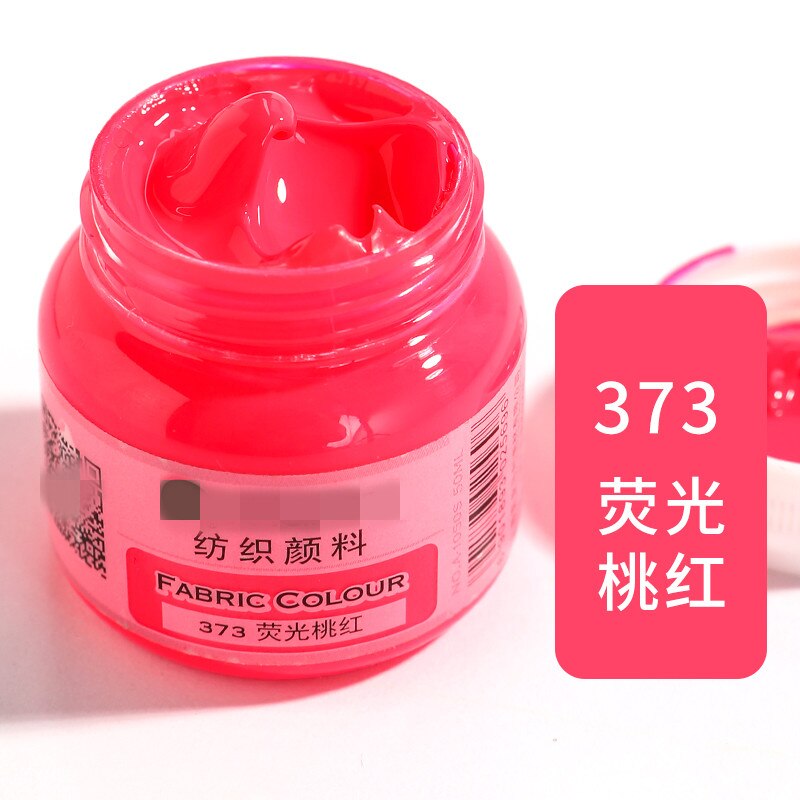 60ml Acrylic Paint Textile Fiber Pigments T-shirt Doodle Diy for Statuary Coloring DIY Hand Clothes Painted Graffiti Pigments: O