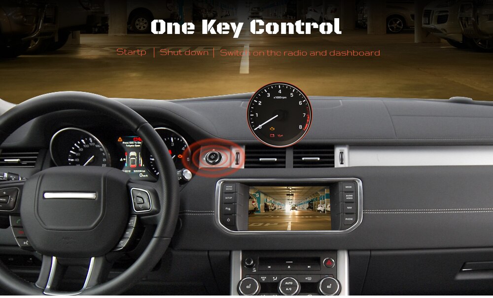 GY902B - 2 Car Anti-theft System RFID Engine Lock Keyless Entry