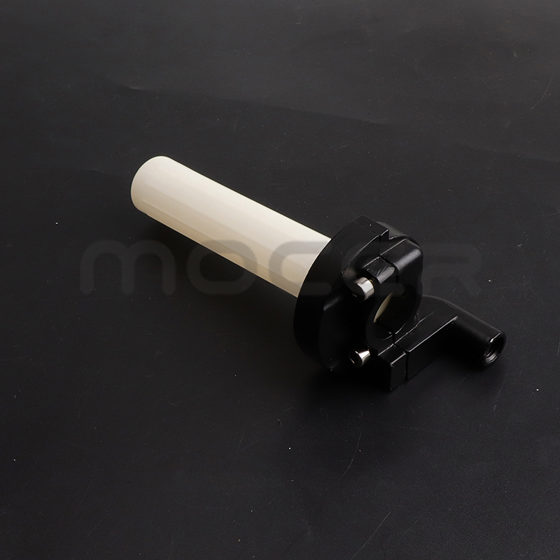 Tubo dell'acceleratore dell'acceleratore a torsione del motociclo e alloggiamento del supporto del cavo dell'acceleratore in alluminio per Motocross Dirt Pit Bike ATV Quad