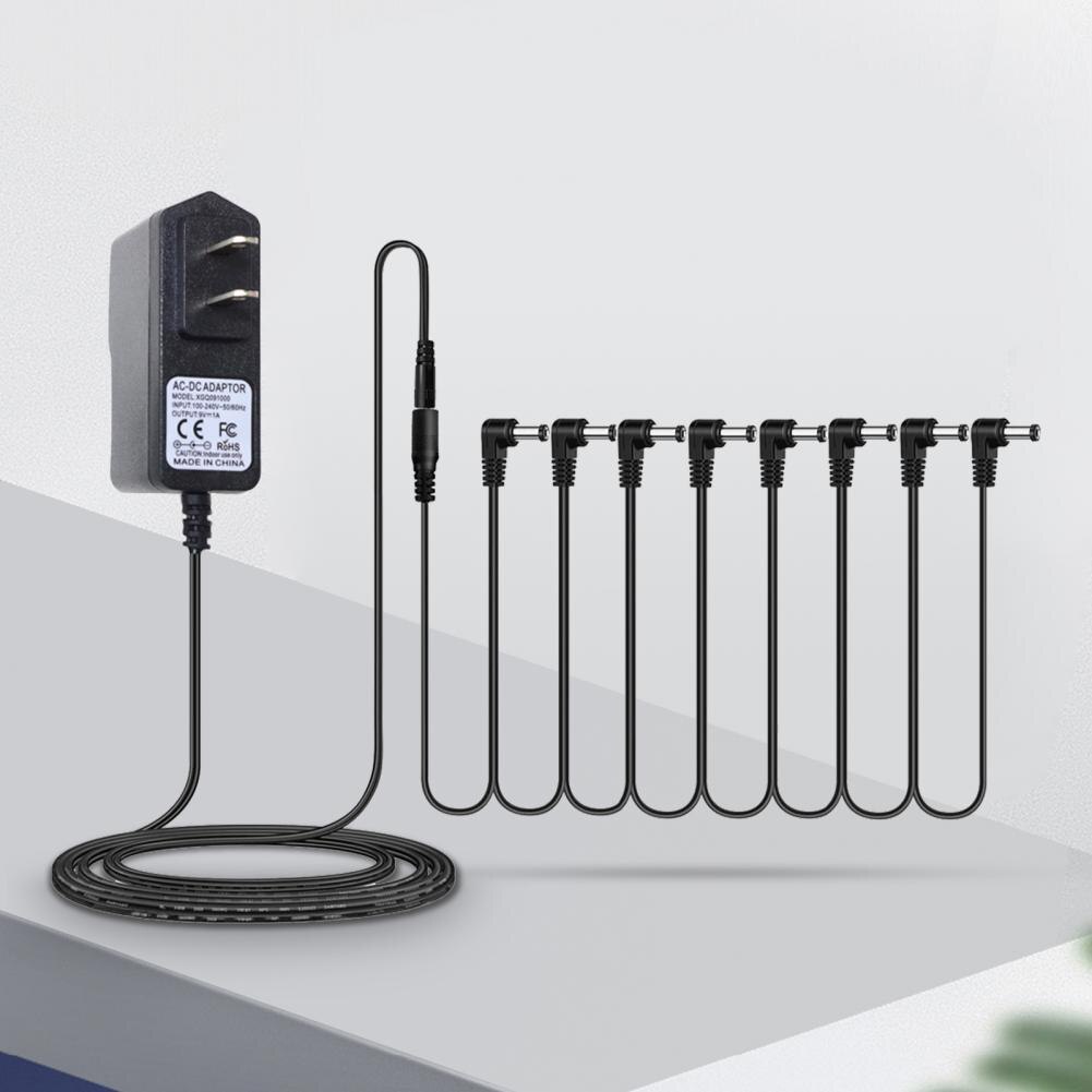 Power Supply Adapter Solid Anti-Scratch Convenient Multiple Plugs Solid Multifunctional Effector Charger