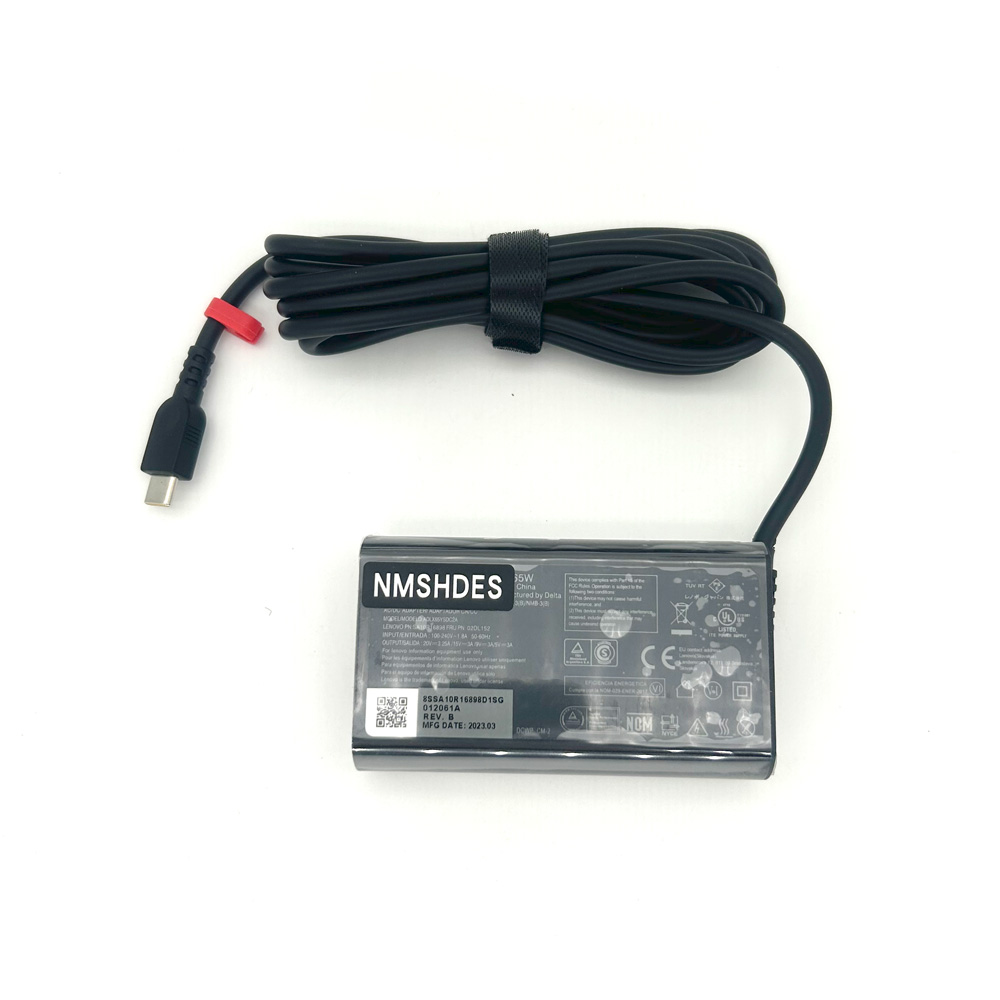 Oryginalna ładowarka sieciowa USB-C o mocy 65 W do laptopów Lenovo ThinkPad T14 T14s P14s T15 Zasilacz do laptopów 20 V 3,25 A typu C