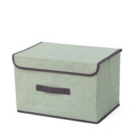 Caja de almacenamiento de ropa, organizador de espacio para dormitorio, habitación grande, organización del hogar, jardín: Caqui oscuro