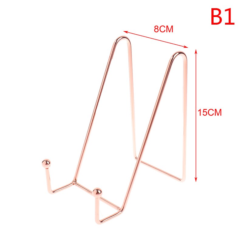 Art présentoir chevalet exquis bibliothèque plat support plat bol Photo cadre Photo livre piédestal support décoration de la maison: B1