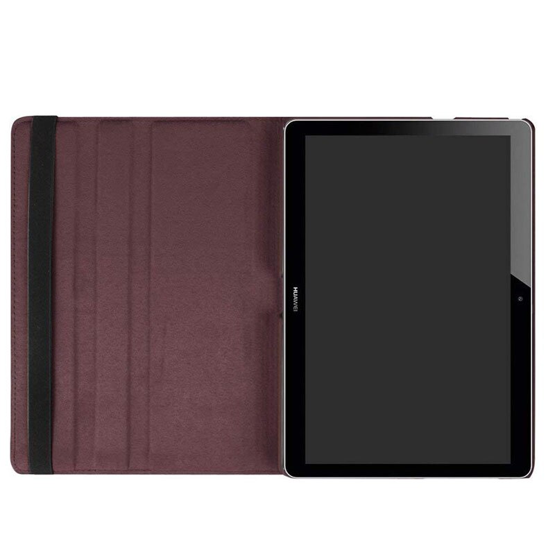 360 Rotation Case For Huawei MediaPad T3 10 AGS-W09 L09 L03 PU Leather Cover For Honor Play Pad 2 9.6 inch Protective Shell