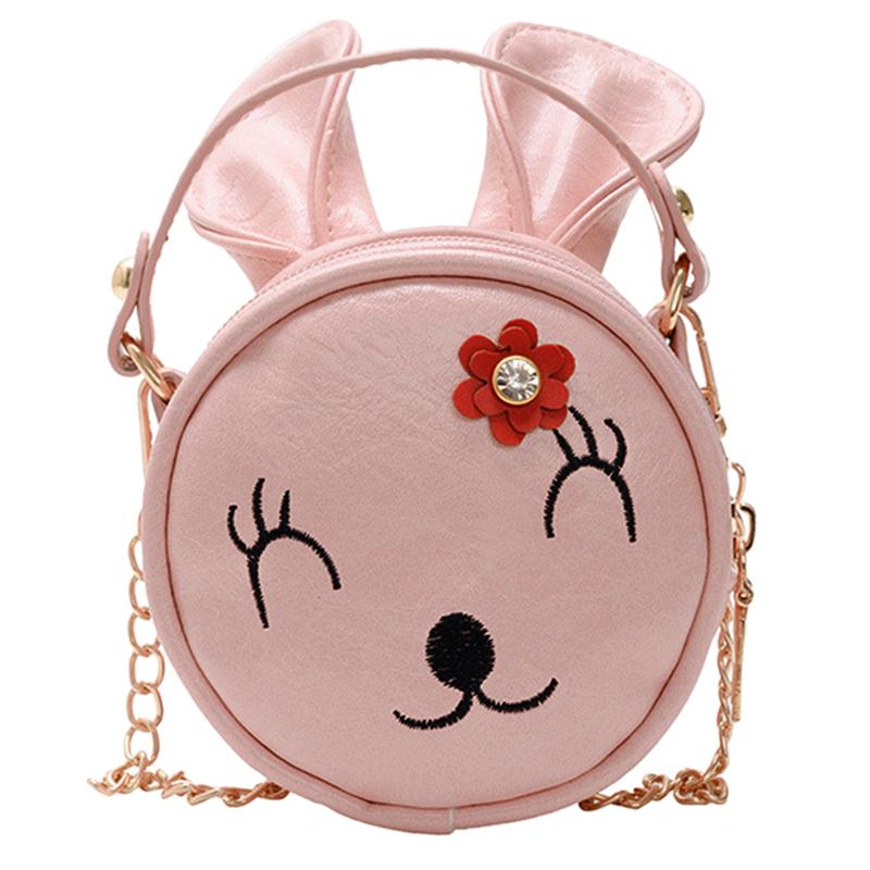 1pc exquis sac à bandoulière enfants sac sac à bandoulière sac de messager pour enfant: Pink