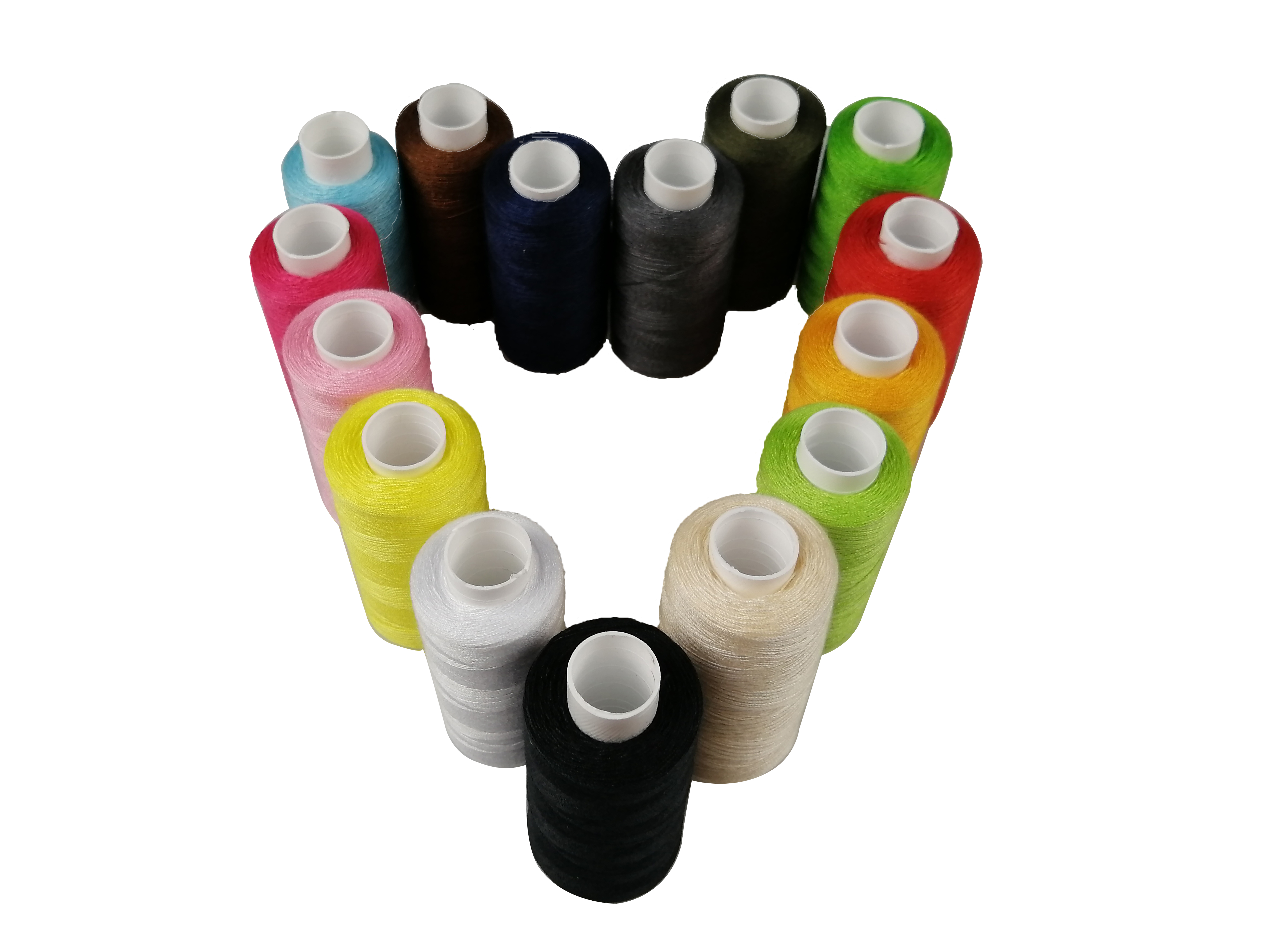 Sewing Machine Thread 15 Colors Polyester High Qality 550 Yards For Hand Sewing,Sewing Machine,Quilting,Serger,Overlock