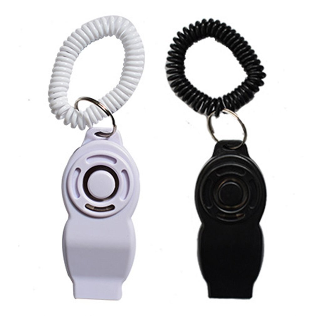 Eight Character Two In One Sound For Dog Training Pressure Whistle Multi-function Knob Pet Rattles Dog Ring Trainer