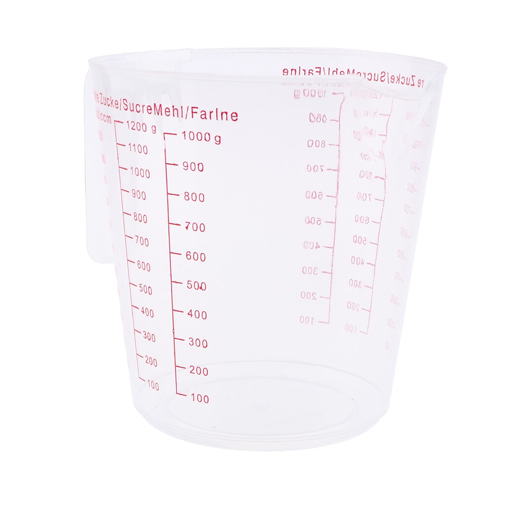 Tasse à mesurer en plastique Transparent tasse à m... – Grandado