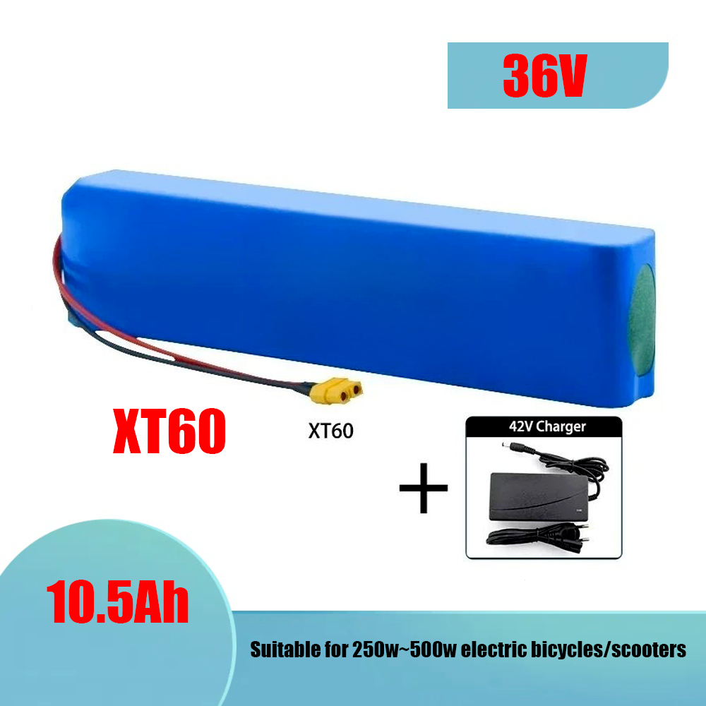18650 36-V-Lithium-Ionen-Akku, 10s3p, 7,4 Ah, 10,5 Ah, 14 Ah, verkauft mit 42-V-2-A-Ladegerät baterias litio 36 V, geeignet für Roller: Licht Gelb