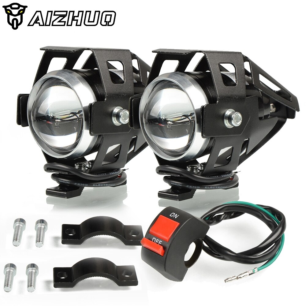 FOR HONDA CB CBR 125 150 200 250 300 350 400 450 500 250R/X 450R/X Motorcycle Headlights U5 Headlamp Spotlights Fog Head Light