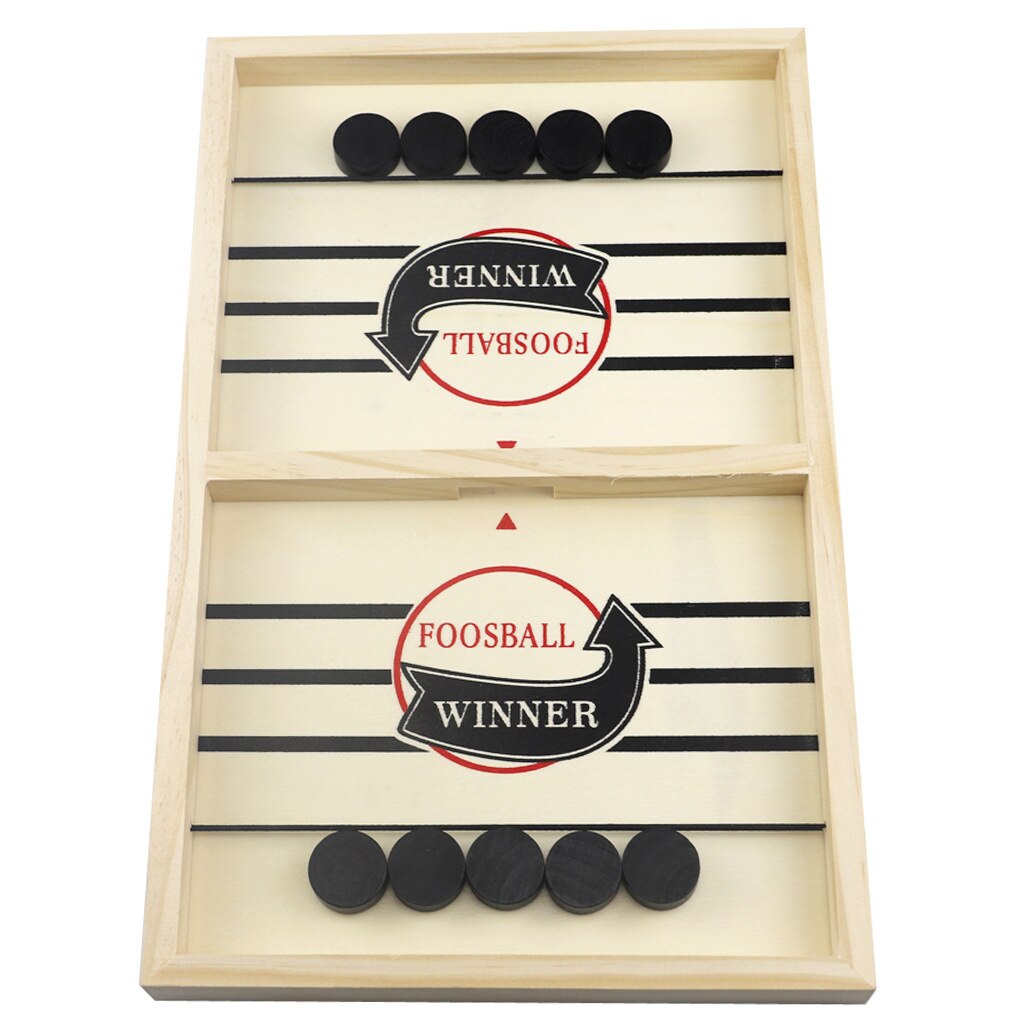 Fast Hockey Sling Puck Game Paced Sling Puck Winner Fun Toys Board-Game Party Games Toys For Adult Child Kids Family Toy: Default Title