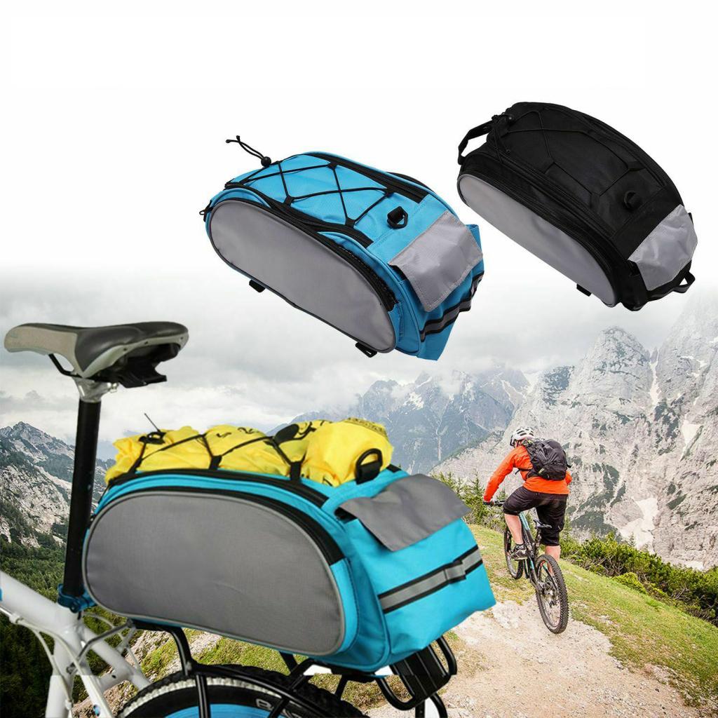 Bike Rack Top Bag Luggage Bicycle Storage Rear Trunk Pack Handbag Shoulder Pack