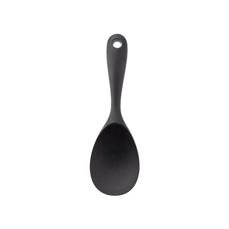 1PCS Random Color Silicone Kitchen Ware Cooking Utensils Spatula Beef Meat Egg Kitchen Scraper Wide Pizza Cooking Tools Shovel: WHITE