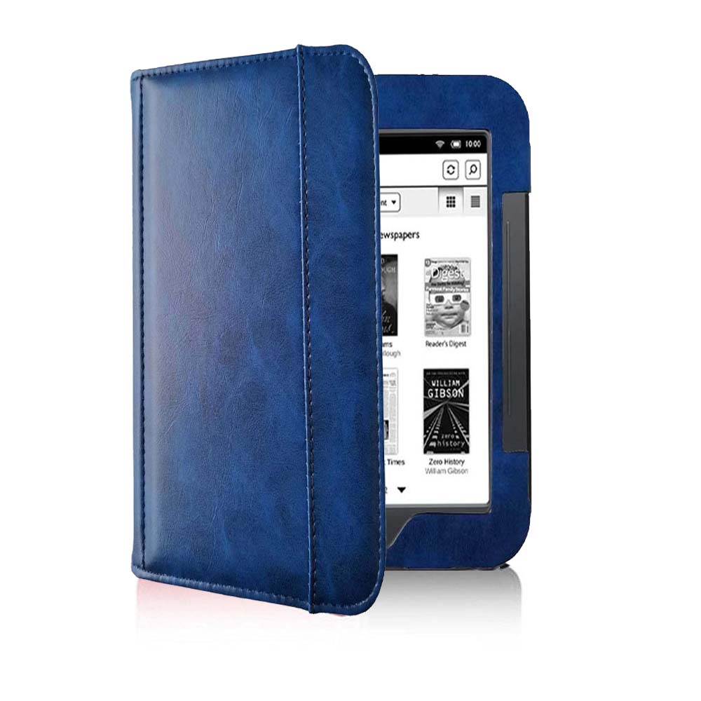 Barnes and Noble Nook Simple Touch eBook Reader Cover Case For Model BNRV300 / BNRV350 Ebook Protective Leather Cases