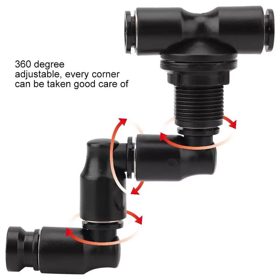 Ymiko 2x Garten-Impulssprinkler, G1/2 DN15 Außengewinde – Sprühdurchmesser 8-15 M, Für Rasen & Landwirtschaft