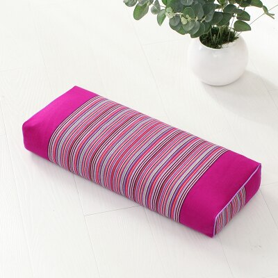 Coarse Buckwheat Hull Pillow Core Bedding Cervical Health Pillow Protect Body Cervical Spine Comfortable Pillow Single Adult: Purple