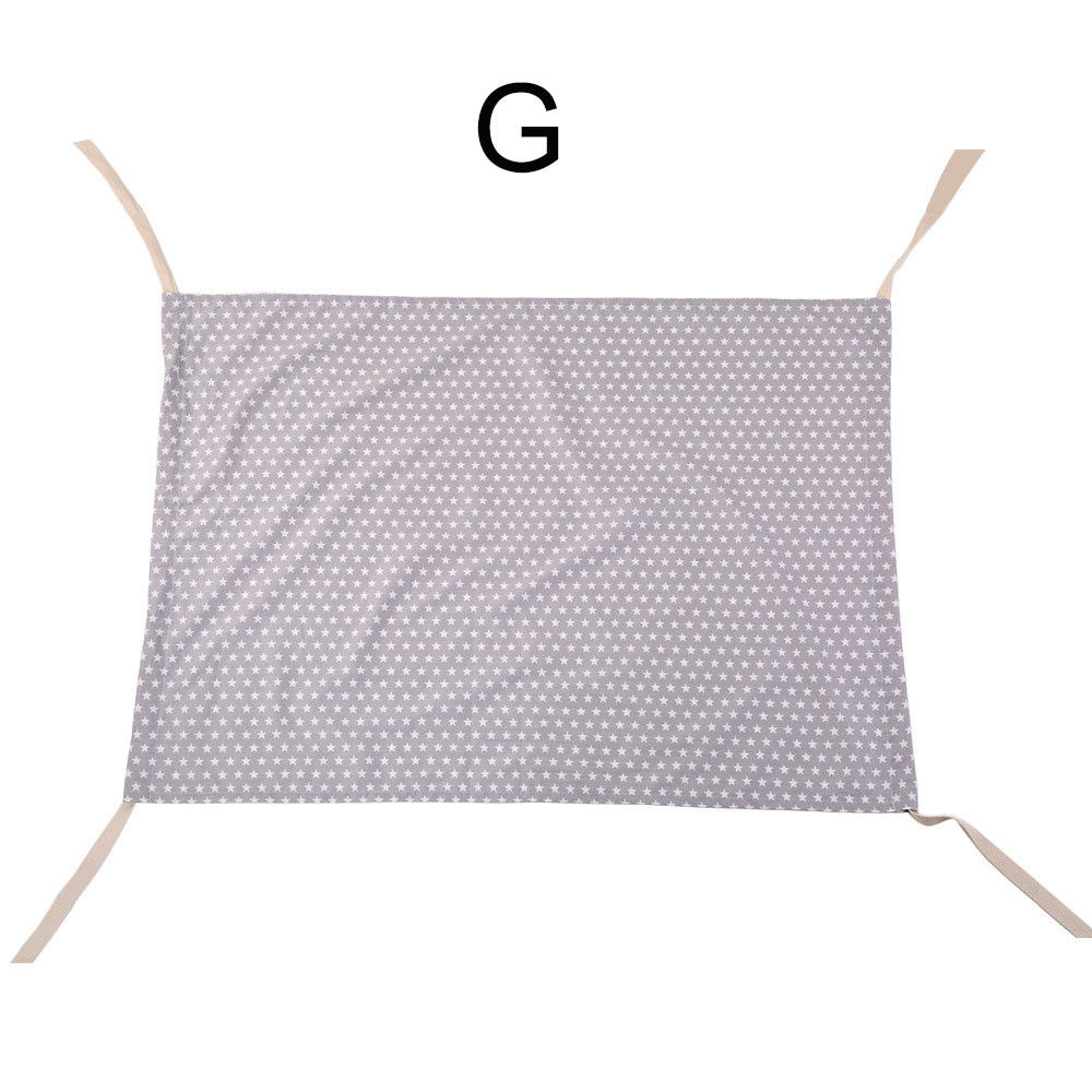 Holdbar baby hængekøje nyfødt spædbarn bærbar seng elastisk aftagelig barneseng sikker: G