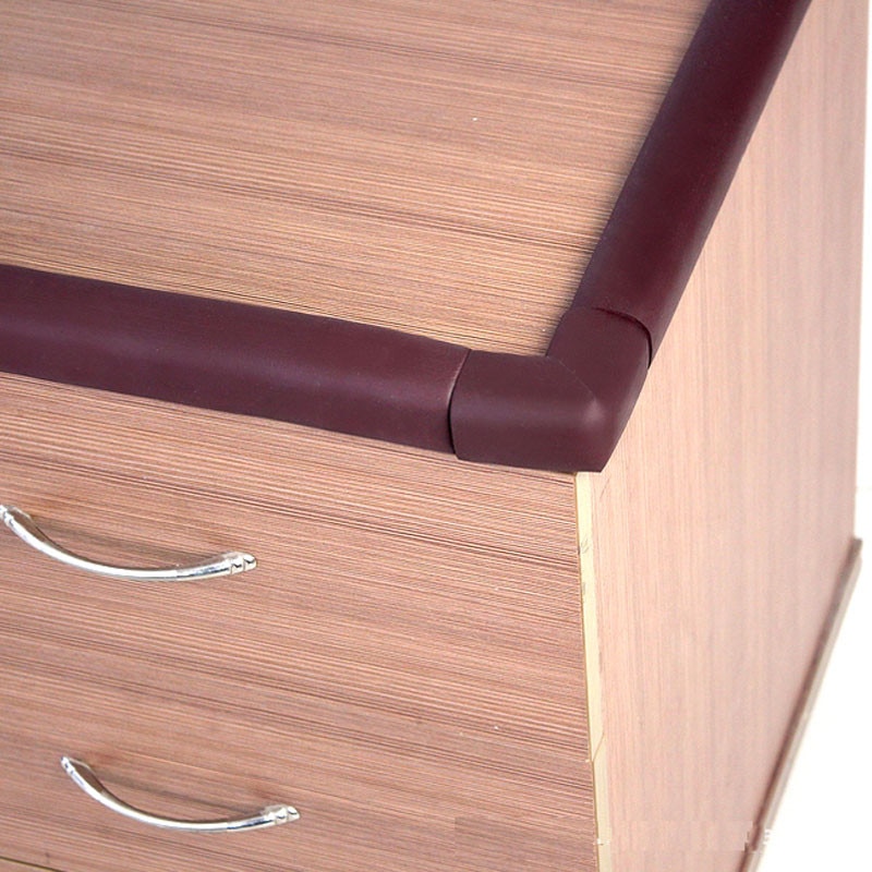 Edge &amp; Corner Guards 2M de longitud ángulo forma Escritorio de espuma esquina edgeBaby Kid escritorio estante niños borde cojines Protector