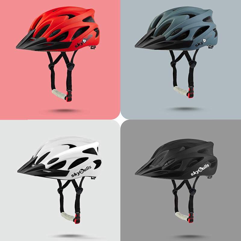 Skybulls Fietshelm Ultralight Fietshelmen voor Mannen Ademend Fietshelm Integraal gegoten Road Mountainbike Helm