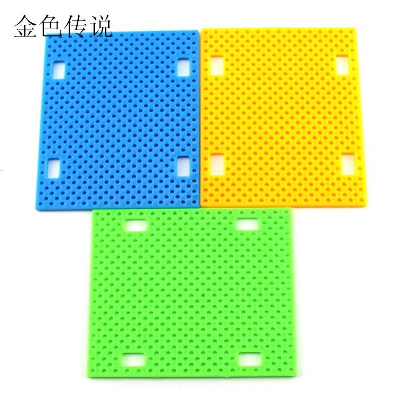 7590 plastic plate model base fixed piece diy frame bread board patrol car robot screw plate