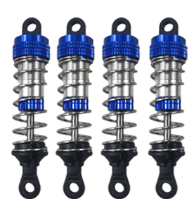 Wltoys 144001 144002 144010 124007 124008 124016 124018 124019 Amortiguador de aceite de Metal, accesorios de piezas de actualización de coche RC: Lavanda