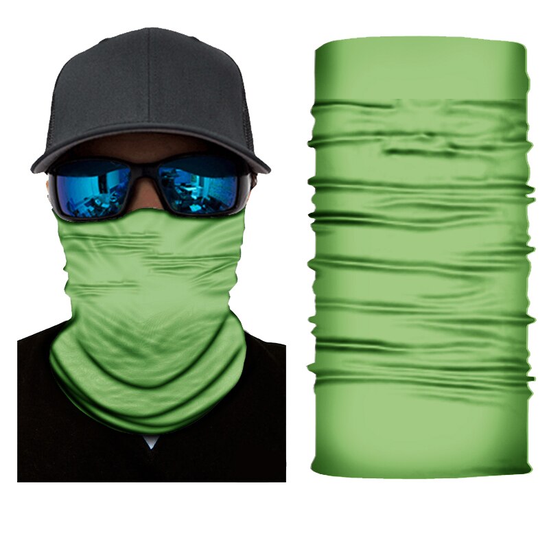 3D Camouflage Solid Bandana Buffs Neck Gaiter Headband Cycling Fishing Balaclava Mask Scarf Multifunctional Outdoor Headwear: S170
