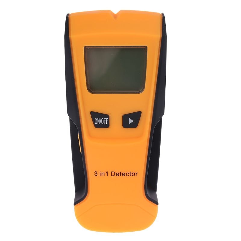 Yellow TH210 Wall Thickness Gauge Without Battery Backlight Stud Metal AC Wire Scanner Wall Stud Finder Electronic Auto