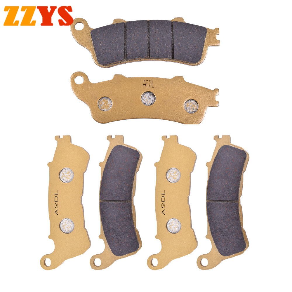 Motorcycle Voor En Achter Remblokken Voor Honda VFR800 06-09 Nt 700 06-13 Xl 1000 XL1000 varadero Abs 04-11 St 1300 ST1300 08-13