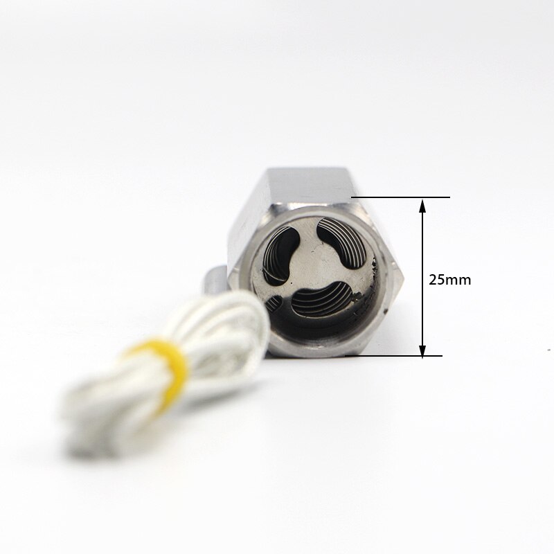 110V 1/2&quot; Liquid Water Flow Sensor Switch Male Thread Ports Metal Shell ZFS-03S