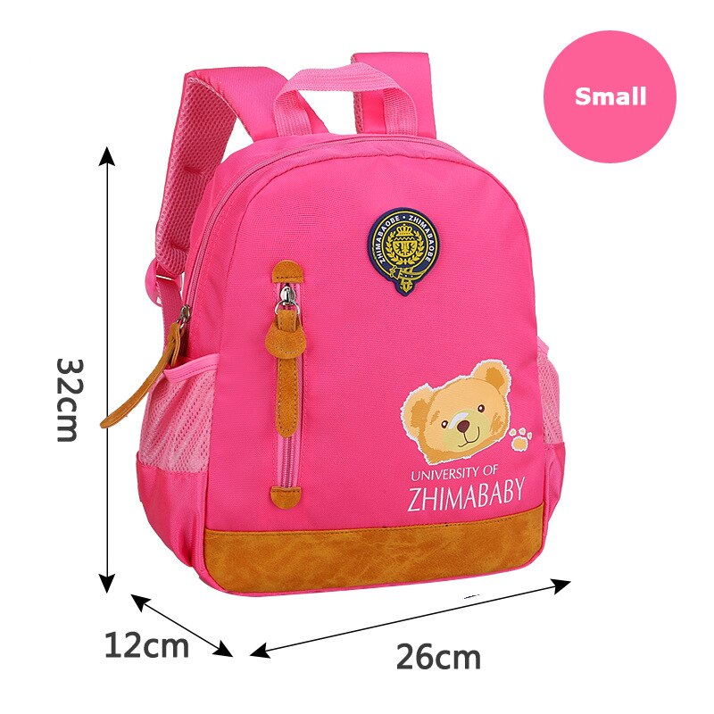 Voor Kids Rugzakken Schooltassen Meisjes Jongens Orthopedische Rugzak Kinderen Schooltassen Basisschool Rugzak Kids Satchel Mochila: small pink