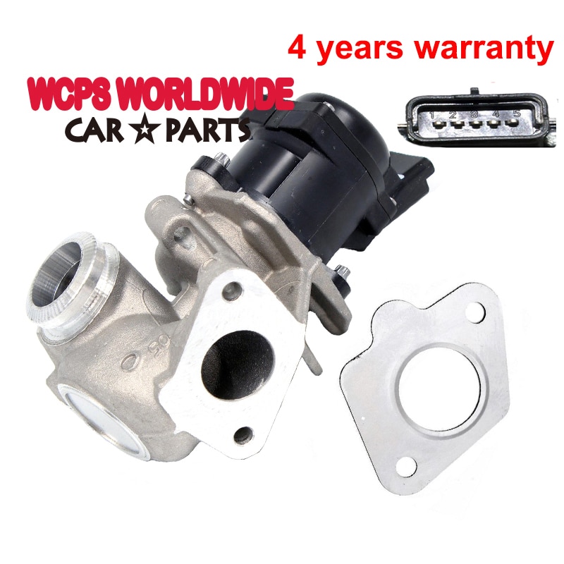 EGR VALVE For Citroen Berlingo 1.6HDI 75 FOR Peugeot 1.6HDI 1618NR 1618.NR 161859 6NU010171-101 1618.59 1338675 5S6Q9D475AA