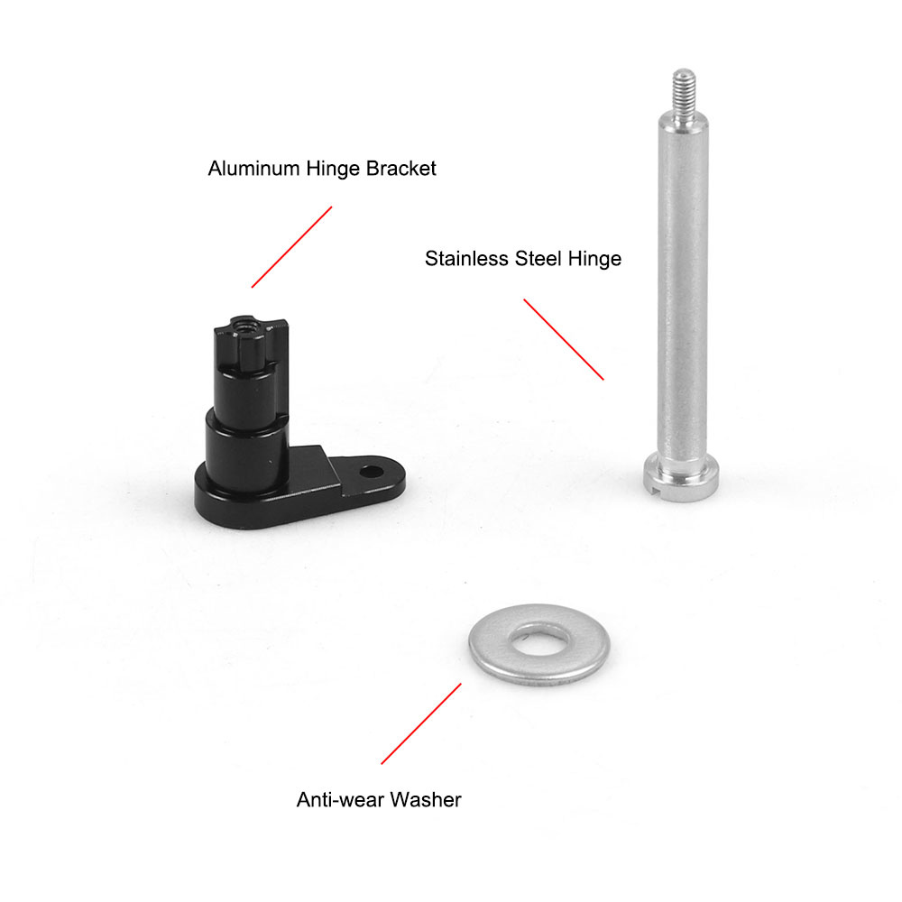 OEM:4L3Z-9927936-BA Fuel Door Spring & Hinge Pin Repair Kit For Ford F150 Loose Gas Cap Fix Filler Neck Housing Cover