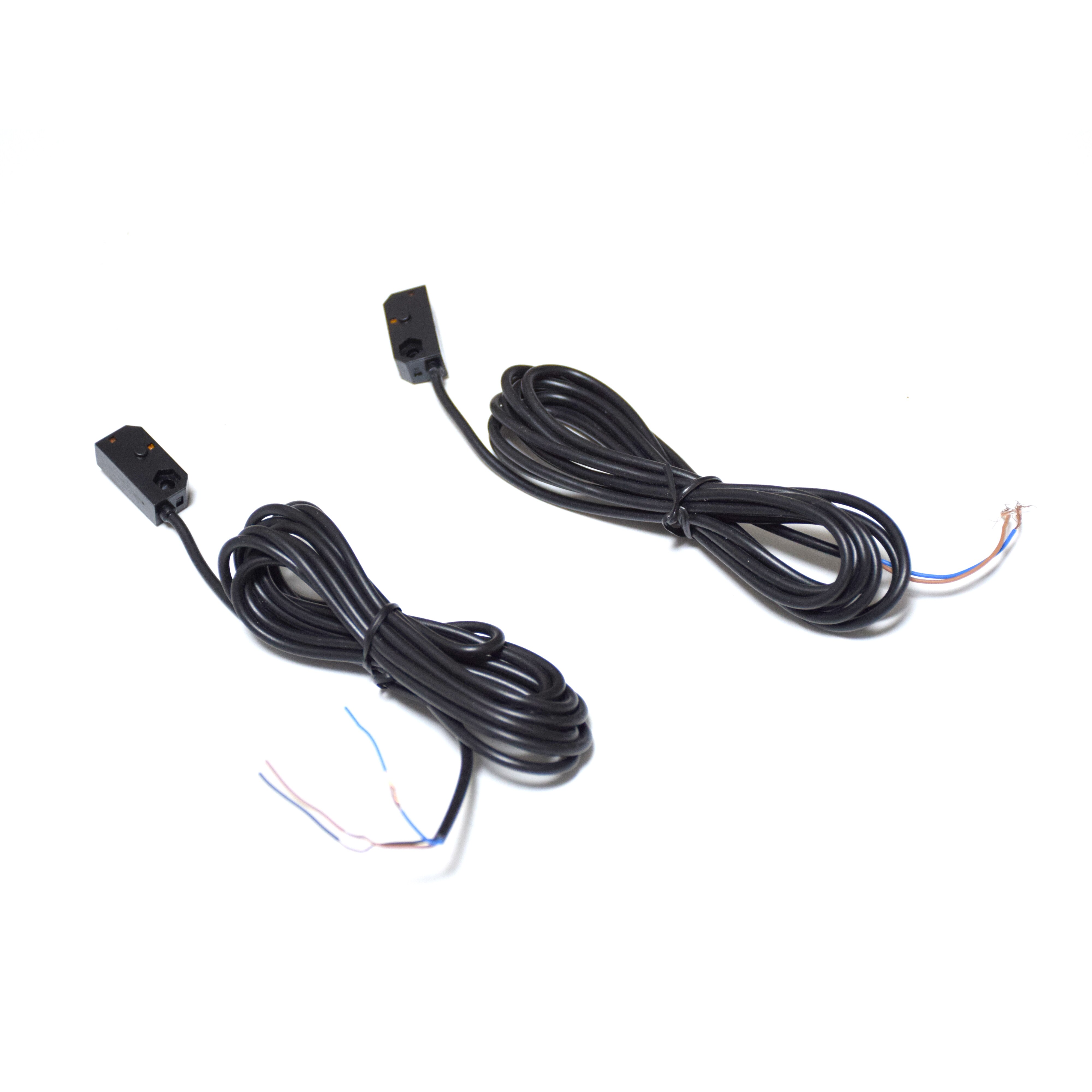 Détecteur de faisceau infrarouge photoélectrique, alarme, interrupteur photoélectrique, distance de détection à 2 mètres, NPN normal ouvert, pas de sortie