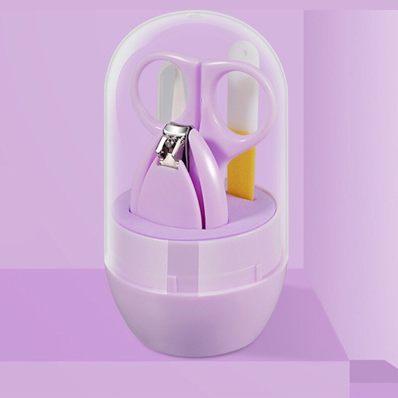 Neue Anfang Punkt Ebene Karikatur Babys Nagel Schermaschinen einstellen Baby Nagel Pflege 4-Stück Barreled Nagel Schermaschinen