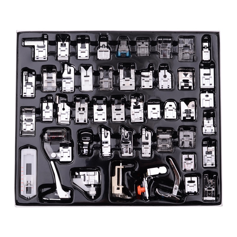 11/32/48/72PCS Sewing Machine Supplies Presser Foot Feet Accessories Singer Brother Sew Kit Braiding Blind Stitch Overlock Parts