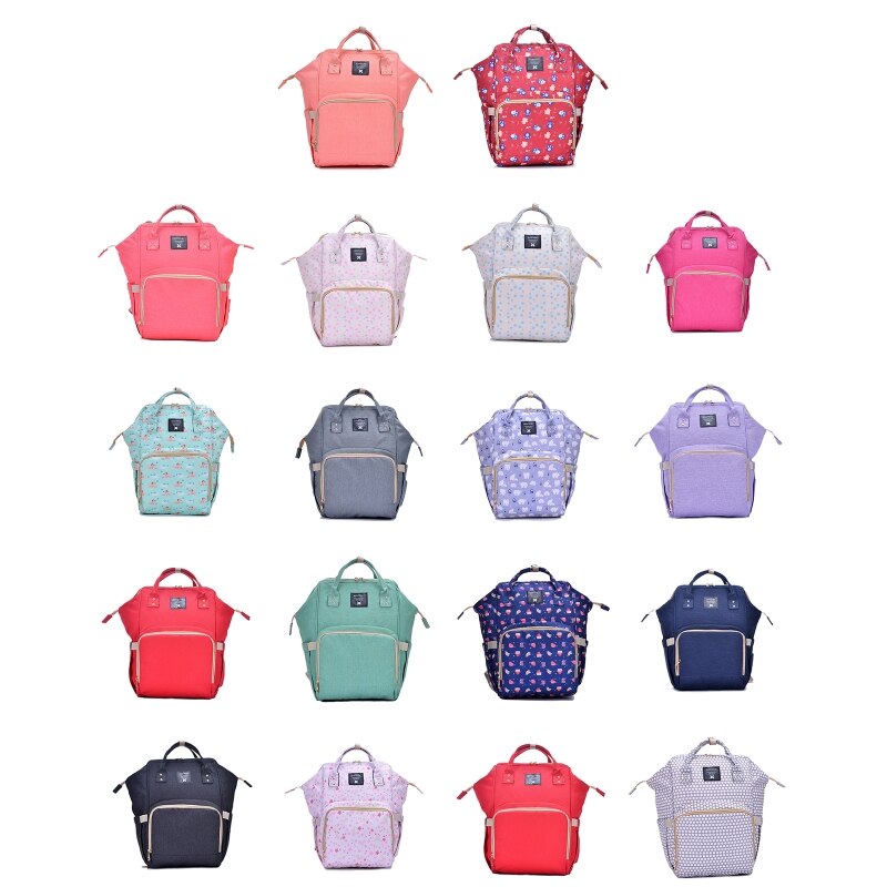 Mummy Maternity Nappy Bag Large Capacity Nappy Bag Travel Backpack LX9F