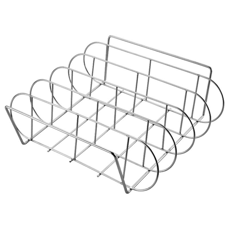 Grote Rib Rack Voor Grillen-Bbq Rib Rack Rvs-Houdt... – Vicedeal