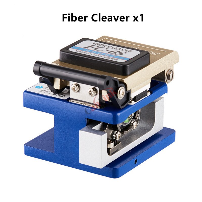 Optical Fiber Cold Splicing Tool Kit FTTH FC-6SComponent Fusion Termination Optical Power Meter Optical Fiber Cleaver