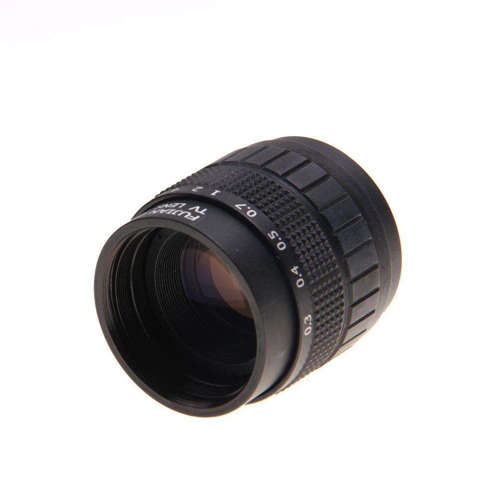 FUJIAN 35mm F1.7 CCTV TV Movie lens + C Mount +Macro ring + metal Lens hood for Nikon 1 AW1 S2 J5 J4 J3 J2 J1 V3 V2 V1 C-NI