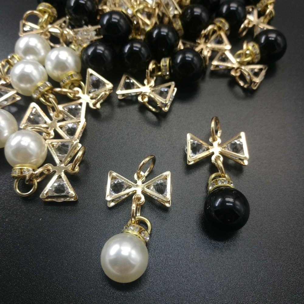 Diy kledingaccessoires parelkap klinknagels knutselen reparatie parel breien kant riem hoed haar oorbel bovenkleding decoratie