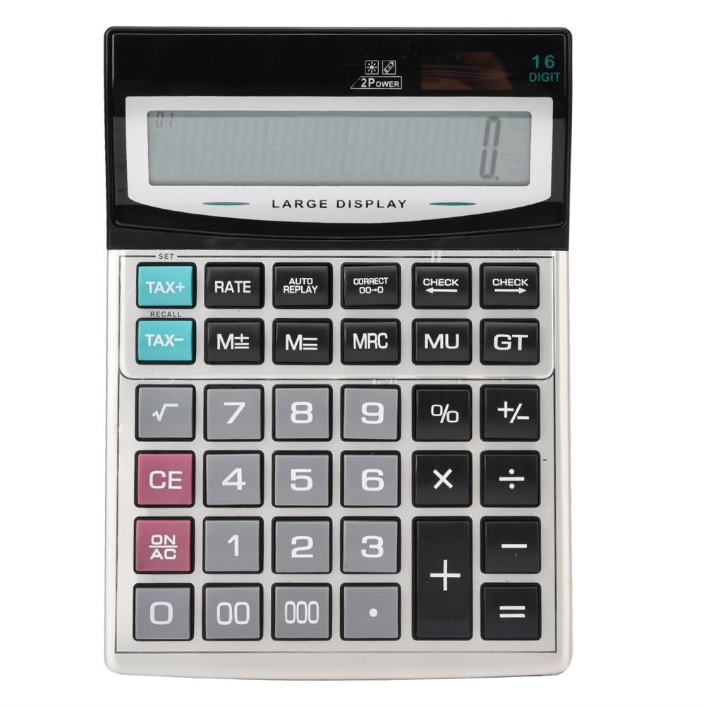 Stijl Grote Knop 16-bit Display Calculator CT-9616... – Grandado