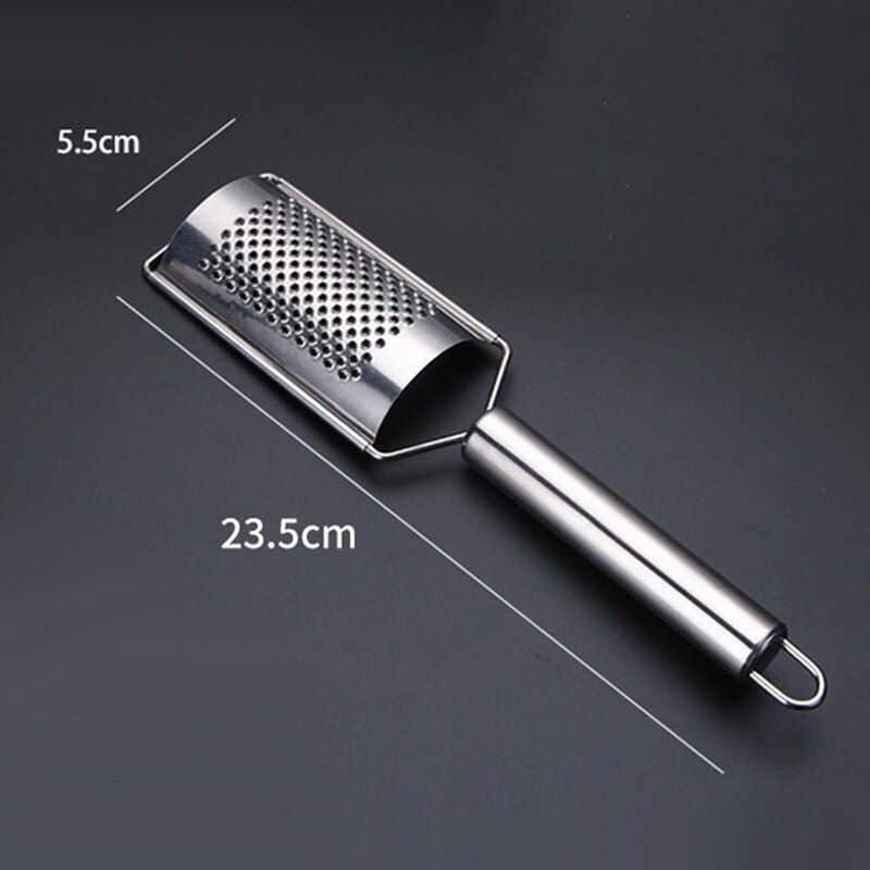 Stainless Steel Hand-held Cheese Grater Multi-purpose Kitchen Food Grater For Cheese Chocolate Butter Fruit Vegetable: 4