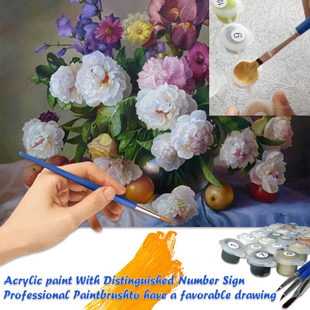 Cuadro De Pintura Por Números De Faro Costero, Pintura Acrílica Pintada A Mano Con Números Para Adultos, Manualidades Diy, Decoraciones Para El Hogar, 40x50 Comprar A Buen Precio - Entrega Gratuita, Reseñas