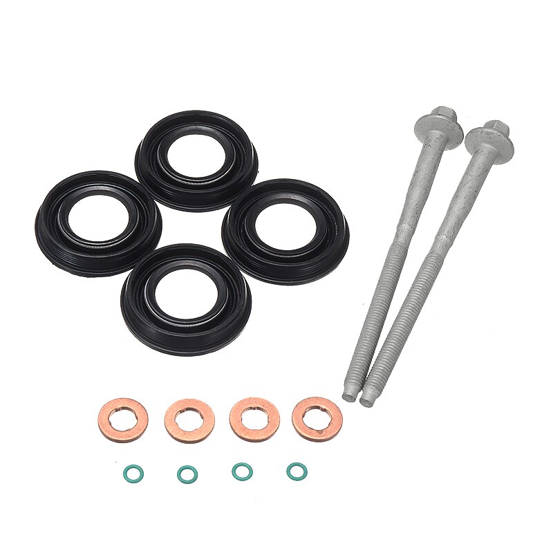 For Ford Transit MK7 2.2 TDCi Fuel Injector Seals Washers O Rings Bolts Inject Seals Repair Kit