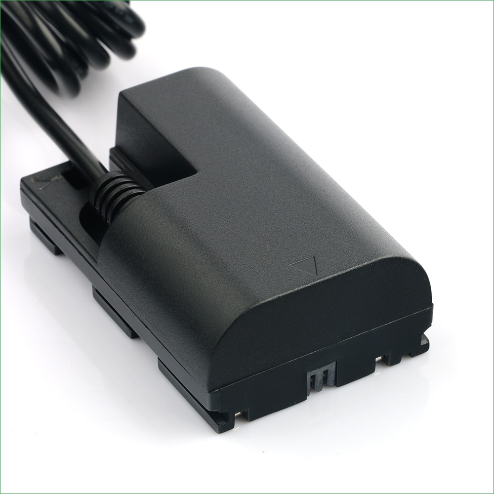 5V USB LP-E6 DR-E6 ACK-E6 Dummy Battery Adapter Plug DC Power Bank For Canon EOS 5D Mark II III IV / 6D Mark II / 7D Mark II